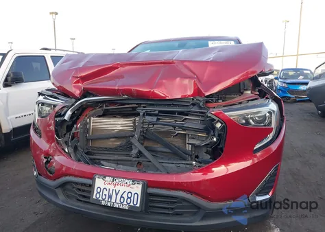 2018 GMC Terrain Sle из США, поврежденный, VIN 3GKALMEV1JL368171